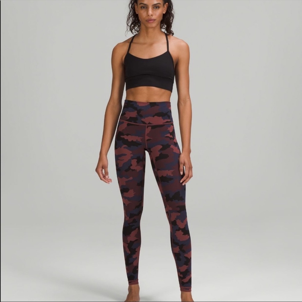 Lululemon camo leggings _ Wunder Under High-Rise Leggings_ SZ 6 _ NWOT
